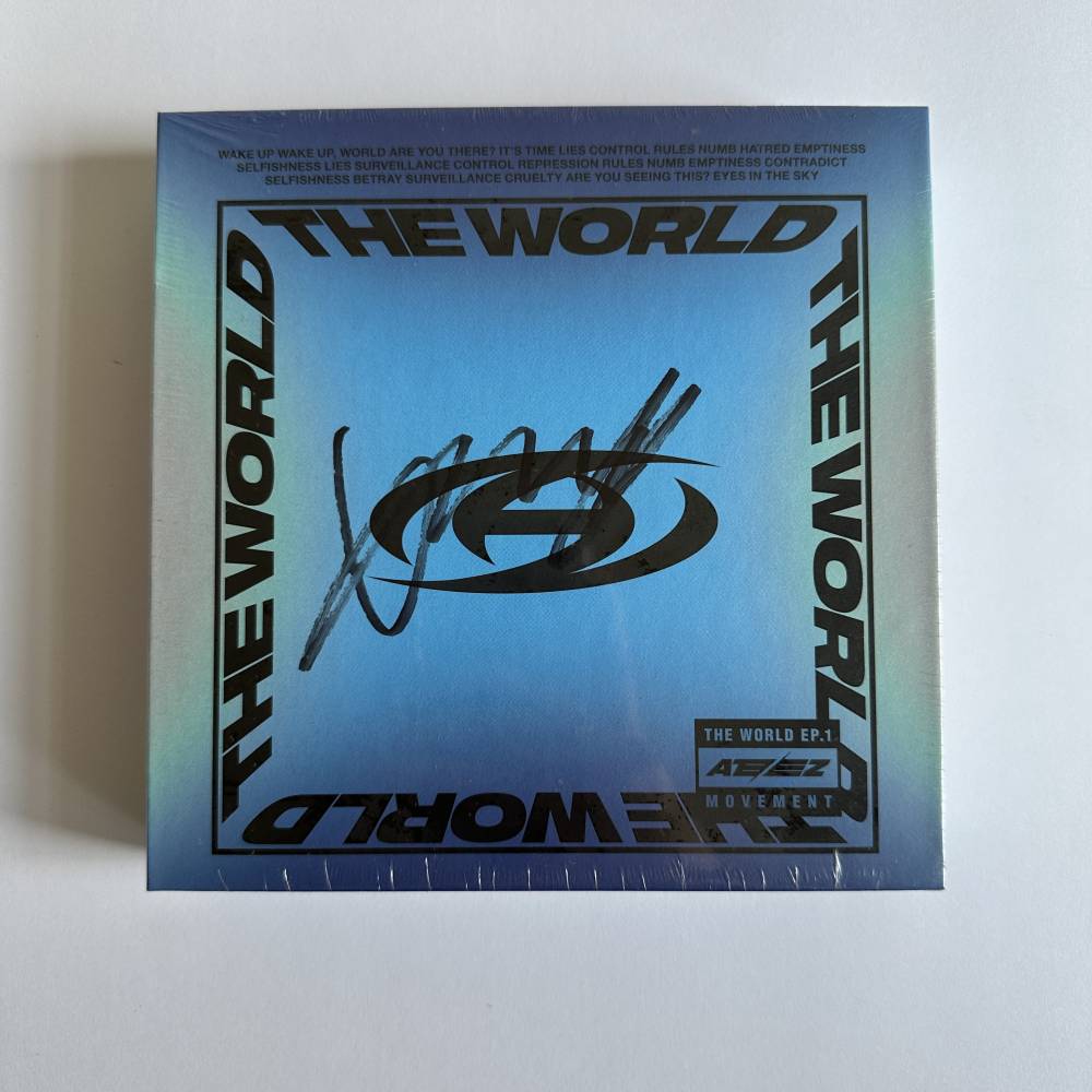ATEEZ YEOSANG SIGNED 'THE WORLD EP.1: MOVEMENT' - VERSION A